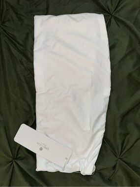 CRZ Yoga White Stretch Bandeau